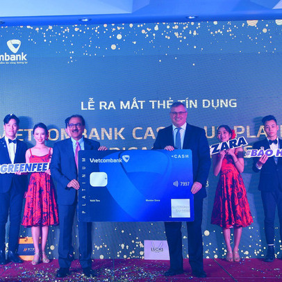 Vietcombank ra mắt thẻ tín dụng hoàn tiền không giới hạn và cao nhất thị trường