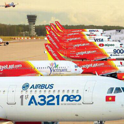 Vietjet tiếp tục công bố tạm ứng cổ tức 10% trước ĐHCĐ, cố tức 2018 lên tới 55%