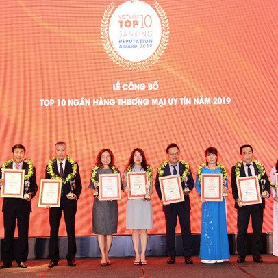 Vietnam Report công bố MB lọt top 5 Ngân hàng thương mại Việt Nam uy tín năm 2019