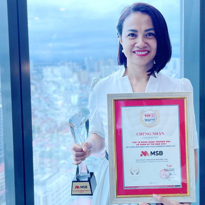 Vietnam Report: MSB vào top 10 ngân hàng TMCP tư nhân uy tín nhất Việt Nam
