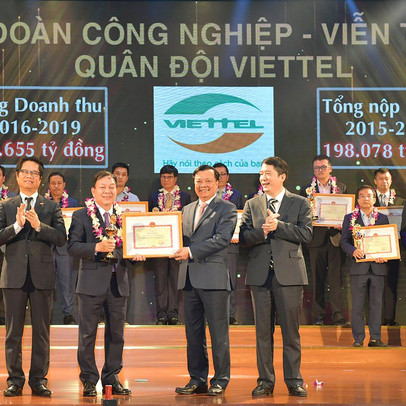 Viettel được vinh danh là một trong những doanh nghiệp nộp thuế lớn nhất trong 30 năm