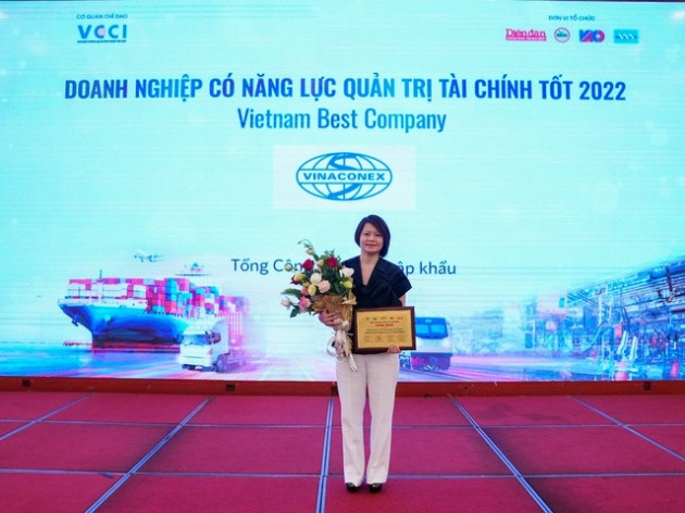 Vinaconex lọt Top 15 Doanh nghiệp quản trị tài chính tốt năm 2022 - Ảnh 2.