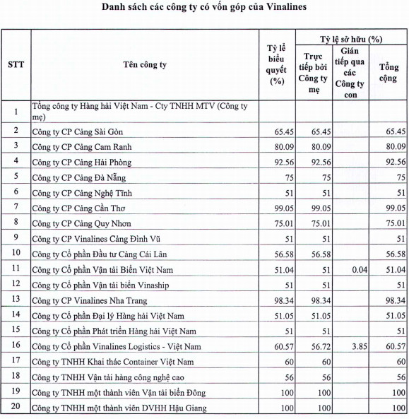 Vinalines báo lỗ ròng gần 500 tỷ đồng trong quý 2 - Ảnh 1.