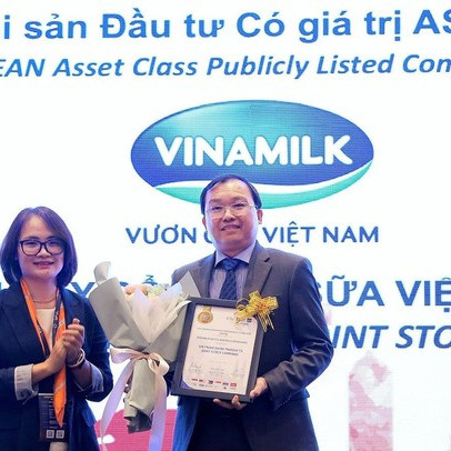 Vinamilk - Doanh nghiệp Việt Nam duy nhất được vinh danh là tài sản đầu tư có giá trị của Asean