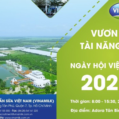 Vinamilk mang đến nhiều cơ hội nghề nghiệp tại ngày hội việc làm do Vietnamworks tổ chức