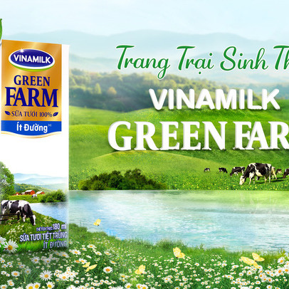 Vinamilk ra mắt hệ thống Trang Trại Sinh Thái Vinamilk Green Farm