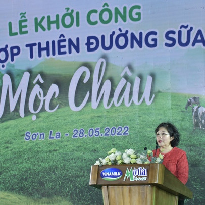 Vinamilk và Mộc Châu Milk khởi công tổ hợp “Thiên đường sữa Mộc Châu”