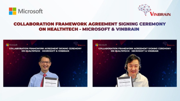 Vinbrain và Microsoft Hoa Kỳ hợp tác phát triển trí tuệ nhân tạo trong y tế - Ảnh 1.