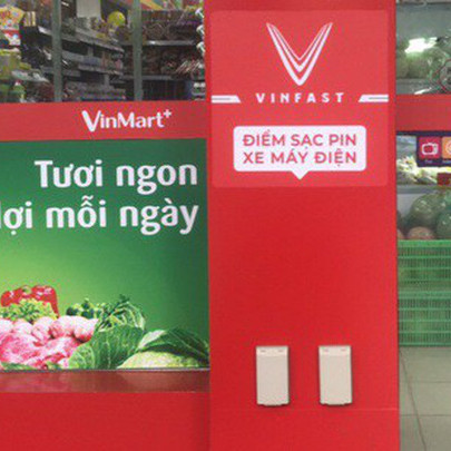 VinFast công bố hình trạm sạc tại cửa hàng VinMart+, tiết lộ kế hoạch mở rộng khắp Hà Nội và TP HCM