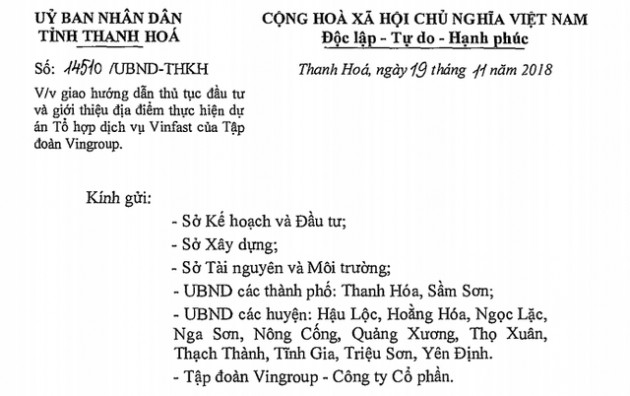 Vinfast sẽ có tổ hợp mới tại Thanh Hoá? - Ảnh 1.