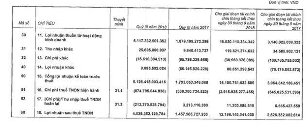 VinHomes đạt 15.100 tỷ đồng LNTT trong 9 tháng, gấp 5 lần cùng kỳ - Ảnh 1.