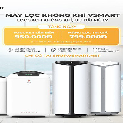 Vinsmart mở bán máy lọc không khí và giải pháp nhà thông minh độc quyền trên Vsmart Online