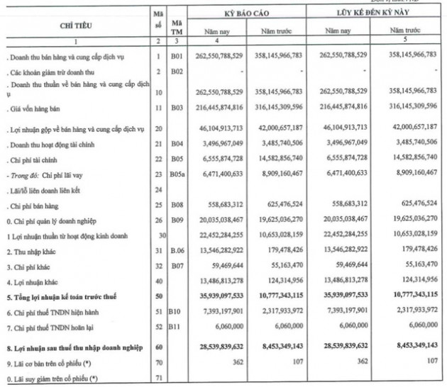 Vitaco (VTO): Quý 1 lãi 29 tỷ đồng, gấp hơn 3 lần cùng kỳ 2020 - Ảnh 1.