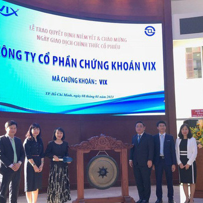VIX chuyển sàn HoSE, với mức vốn hóa thị trường hơn 2.598 tỷ đồng