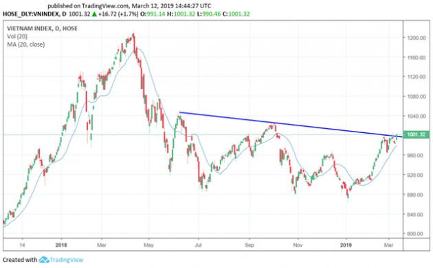 VN-Index vượt mốc 1.000 điểm, con sóng mới lại bắt đầu? - Ảnh 1.