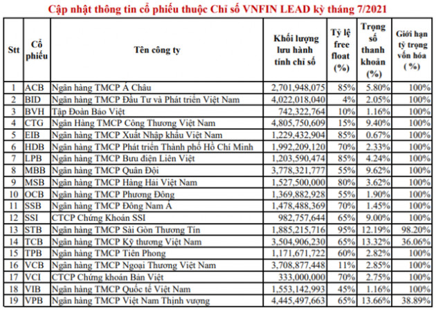 VNDiamond Index thêm mới KDH, loại LPB và TCM khỏi danh mục trong kỳ cơ cấu tháng 10 - Ảnh 3.