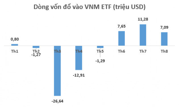 VNM ETF hút ròng hơn 7 triệu USD trong tuần giao dịch 17-21/8 - Ảnh 1.