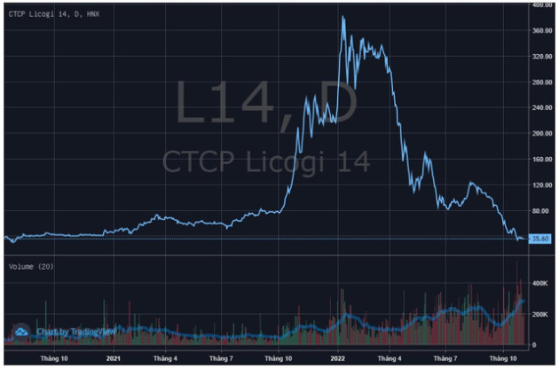 Vỡ mộng với “siêu cổ phiếu DIG, CEO, L14: Thị giá bay 80-90% sau thời gian ngắn, loạt lãnh đạo bị call margin - Ảnh 2.
