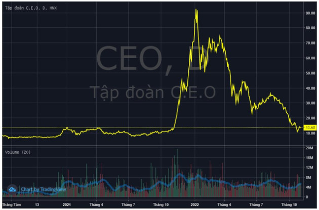 Vỡ mộng với “siêu cổ phiếu DIG, CEO, L14: Thị giá bay 80-90% sau thời gian ngắn, loạt lãnh đạo bị call margin - Ảnh 3.