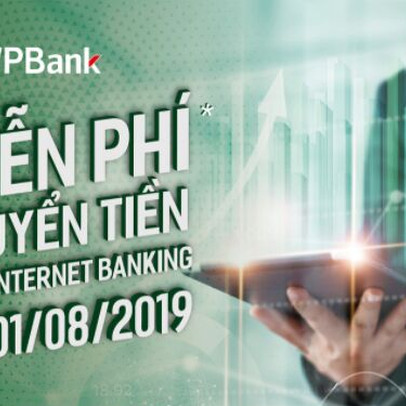 VPBank miễn phí dịch vụ Internet Banking đối với Khách hàng Doanhnghiệp