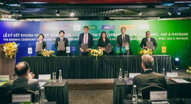VPBank nhận khoản vay hợp vốn 500 triệu USD từ các định chế tài chính - Ảnh 1.
