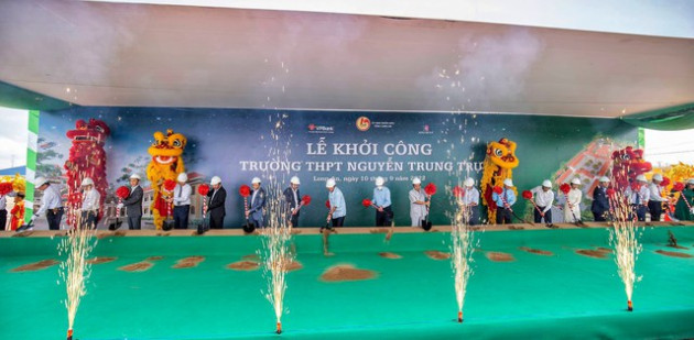 VPBank tài trợ 130 tỷ đồng xây dựng trường học tại Long An - Ảnh 3. VPBank tài trợ 130 tỷ đồng xây dựng trường học tại Long An - Ảnh 3.