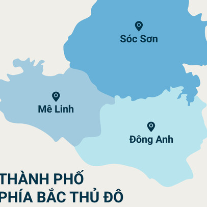 Vùng được quy hoạch thành thành phố phía Bắc trực thuộc Thủ đô Hà Nội: Thu ngân sách cao hơn Quận 1 TP. HCM, gần bằng TP. Thủ Đức