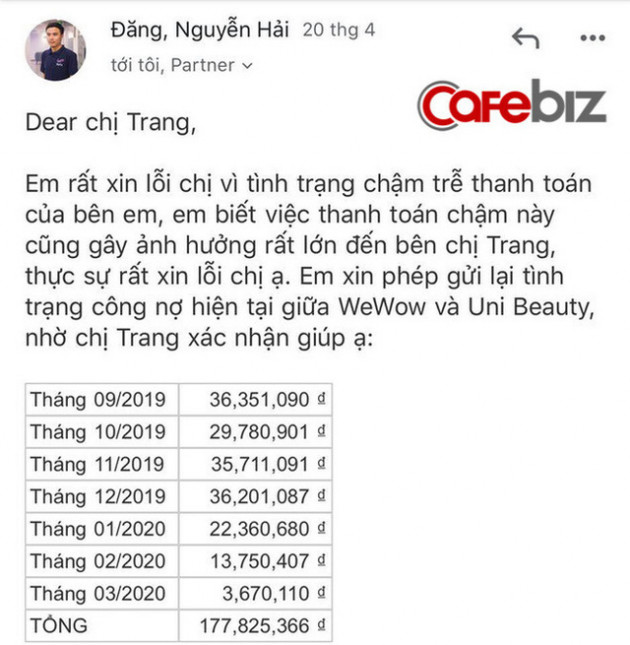 WeFit bất ngờ tuyên bố phá sản, chủ tiệm spa than trời: Công nợ lên tới gần 200 triệu, em cũng phải đóng cửa spa theo thôi! - Ảnh 3.