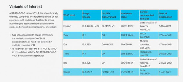 WHO đề nghị thay đổi cách gọi biến chủng Anh, Ấn Độ để tránh kì thị - Ảnh 2.