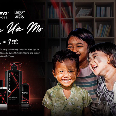 X-Men for Boss chung tay xây dựng thư viện cho miền Trung