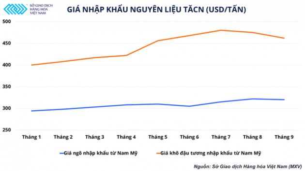 Xu hướng giá nguyên liệu nhập khẩu trong quý IV và biến số của ngành chăn nuôi trong nước - Ảnh 2.