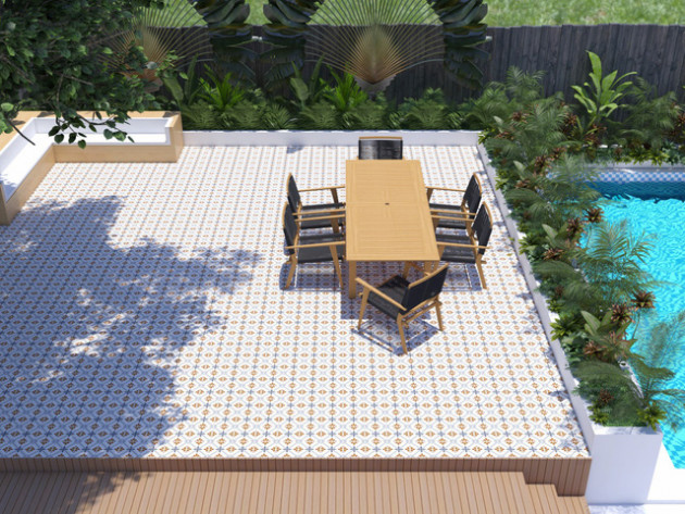 Xu hướng sử dụng gạch bông granite hiện nay - Ảnh 4. Xu hướng sử dụng gạch bông granite hiện nay - Ảnh 4.