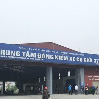 Xử phạt 2 trung tâm đăng kiểm tại Nghệ An