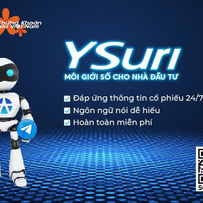 Xuất hiện môi giới số YSuri phục vụ NĐT 24/7