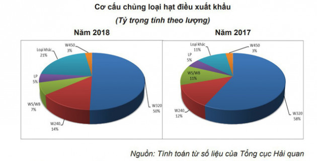 Xuất khẩu hạt điều mang về hơn 280 triệu USD trong tháng 1/2019 - Ảnh 1.