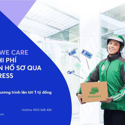 "You stay, we care" – MB hỗ trợ chi phí giao nhận hồ sơ qua dịch vụ Grab Express