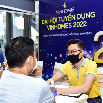 10 ngàn hồ sơ ứng tuyển tại Đại hội tuyển dụng Vinhomes 2022