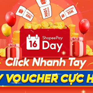 16 tháng 10, loạt ưu đãi chỉ có tại ngày hội ShopeePay Day