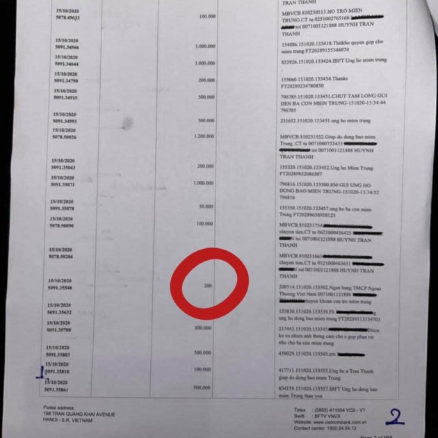 2 điểm bất thường trong sao kê của Trấn Thành bị soi, người ngân hàng giải đáp cặn kẽ