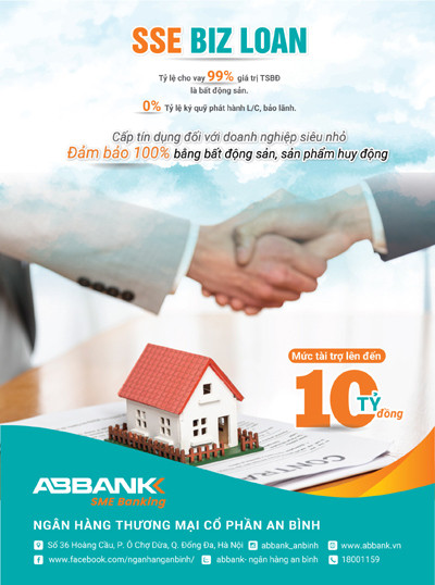 2 gói tín dụng ABBank ưu đãi doanh nghiệp siêu nhỏ