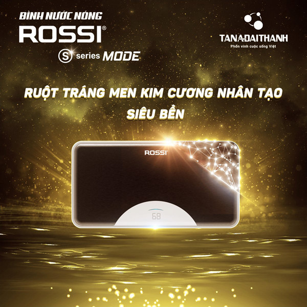 3 điểm cộng của bình nước nóng Rossi S-Series Mode