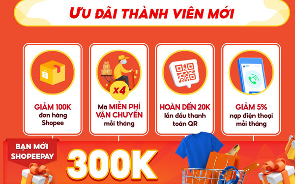 5 lý do phải dùng ngay ví ShopeePay trong bão sale 8.8