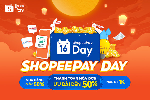 8 ưu đãi đặc biệt tháng 9, chỉ có tại ShopeePay Day