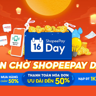 8 ưu đãi đặc biệt tháng 9, chỉ có tại ShopeePay Day