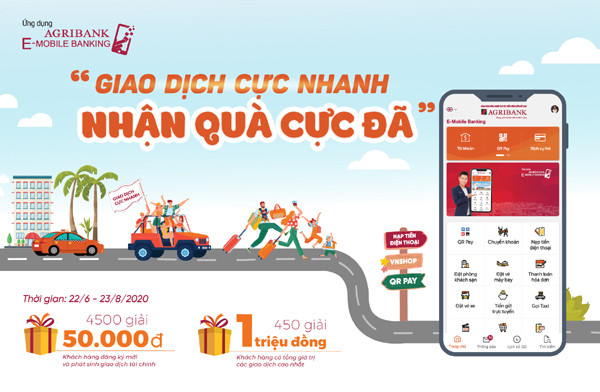 Agribank tung hàng loạt ưu đãi Ngày không tiền mặt