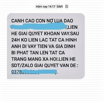 'Bán thận đi mà trả nợ': Tin nhắn khiến con nợ khiếp hãi