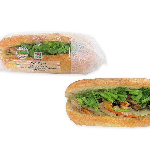 Bánh mì Việt Nam xuất hiện trên kệ của 7-Eleven tại Nhật giá 80.000 đồng/ổicon