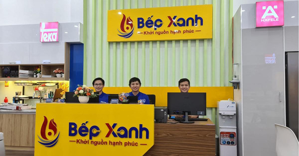 Bếp Xanh khai trương showroom hiện đại ở quận 7 TP.HCM