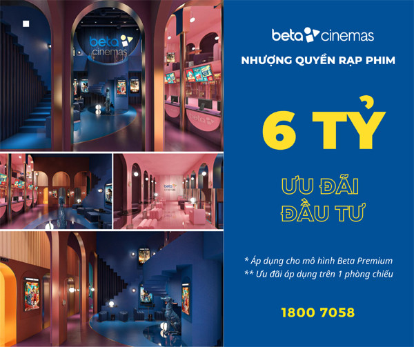 Beta Cinemas Hồ Tràm - mô hình rạp phim nhượng quyền độc đáo giữa mùa dịch