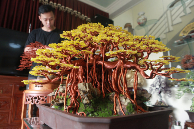 Biến dây đồng thành những tuyệt phẩm bonsai 'bất tử'icon